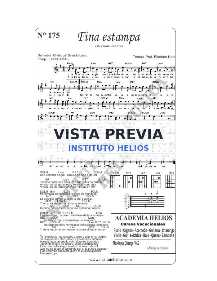 Vista previa de Fina estampa